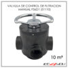 VALVULA DE CONTROL RUNXIN DE FILTRACION MANUAL 51110 (F56D1) 10 M³