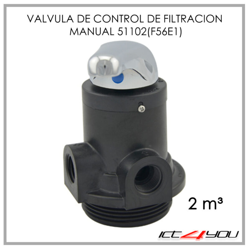 VALVULA DE CONTROL RUNXIN DE FILTRACION MANUAL 51102