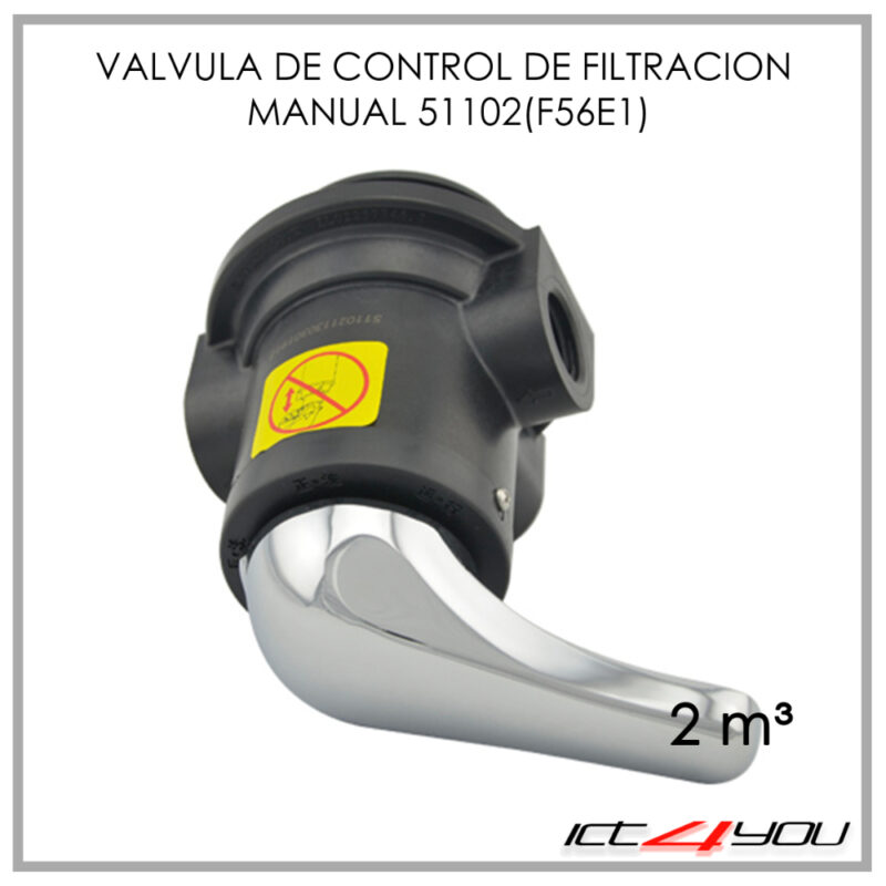 VALVULA DE CONTROL RUNXIN DE FILTRACION MANUAL 51102