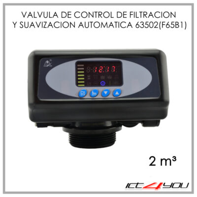 Válvula RUNXIN De Control De Filtración y Suavización Automática 63502(F65b1) 2 M³