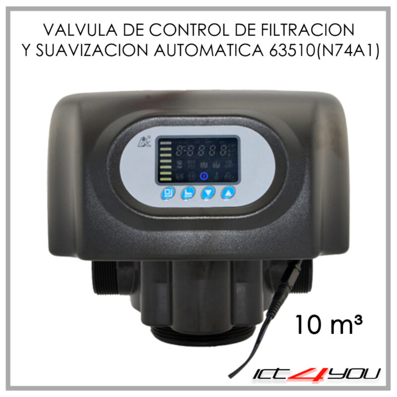 Válvula RUNXIN De Control De Filtración y Suavización Automática 63510